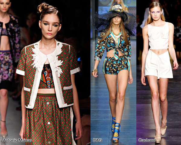 Модные тенденции в показах весна-лето 2012 Модные тенденции в показах весна-лето 2012
