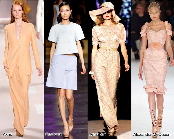 Модные тенденции в показах весна-лето 2012 Модные тенденции в показах весна-лето 2012